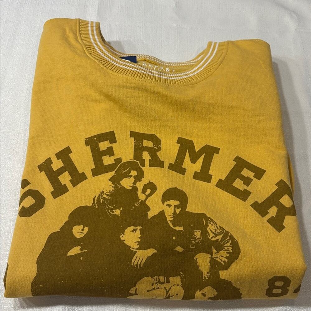 The Breakfast Club Brat Pack Shermer High School Sweatshirt Size L NWT - Picture 3 of 5